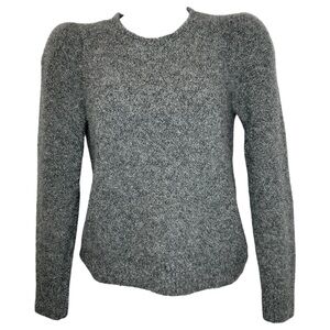 Co. Cashmere Blend Sweater in Heather Grey